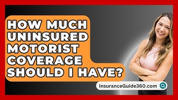 How Much Uninsured Motorist Coverage Should I Have? -  InsuranceGuide360.com