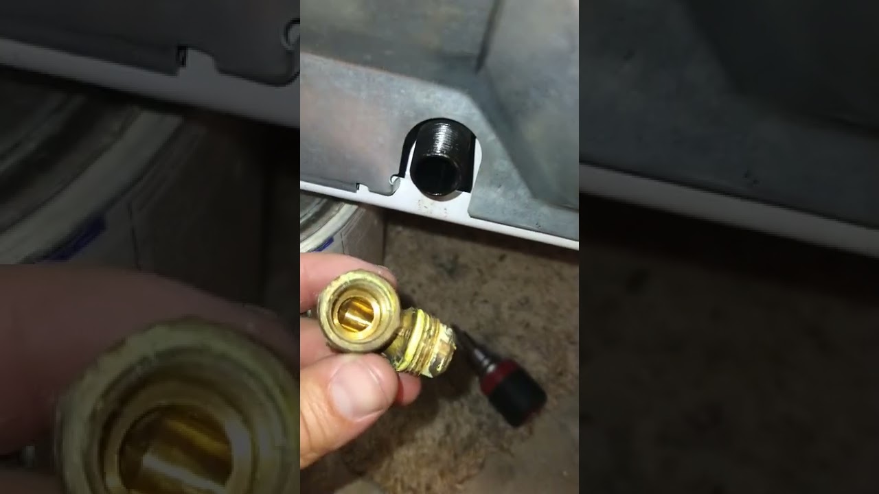 90° gas hose adapter for a Maytag gas dryer. YouTube