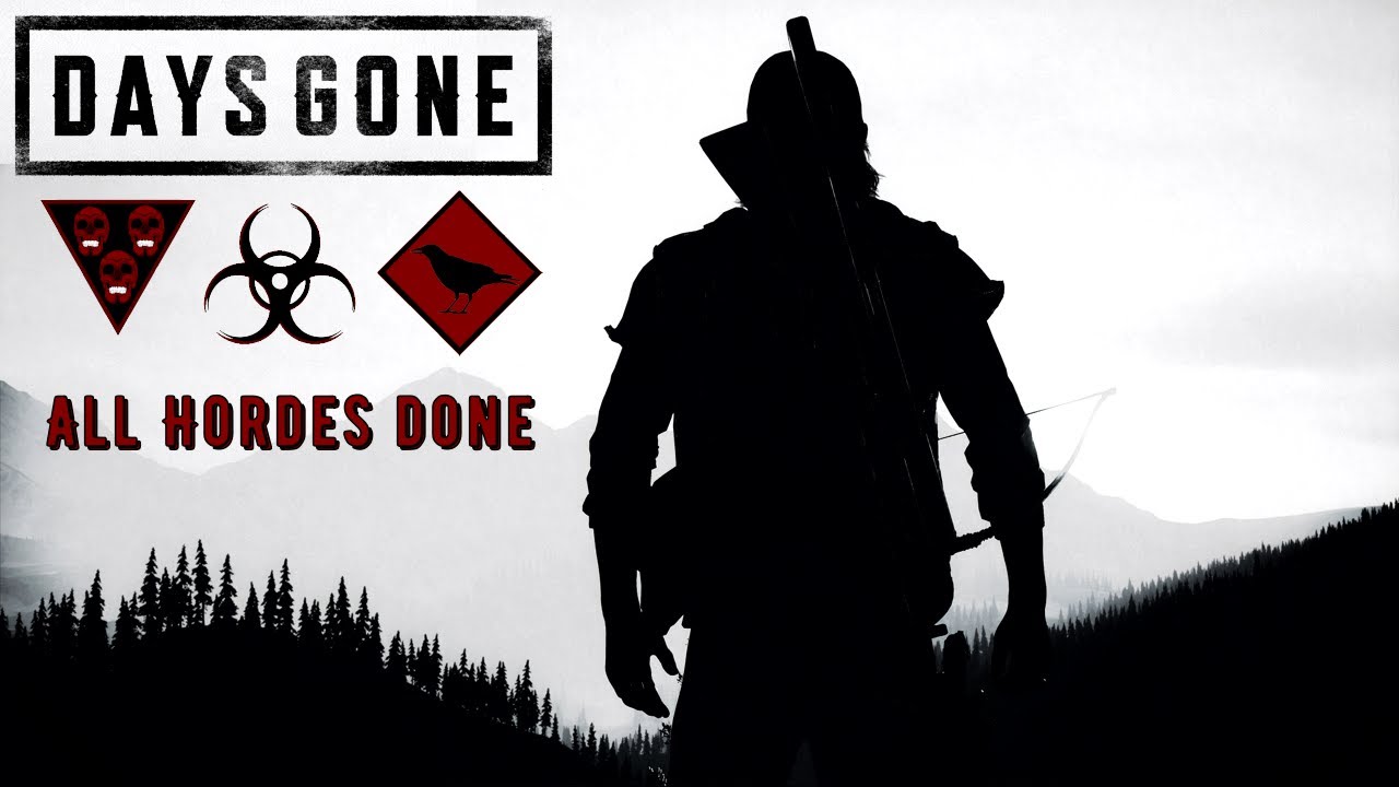 Days Gone - On PS4 Finishing All The Hordes Part # 3 - I'm using Save Wizard Max