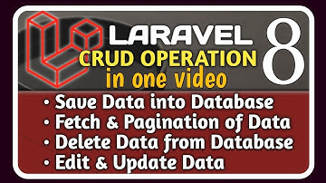 🔥🖐️ Laravel 8  Crud OPeration in Hindi. ||   ( #laravel #composer #xampp #forloop #session)