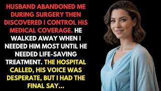 Husband Abandoned Me During Surgery—Then Discovered I Control His Medical Coverage