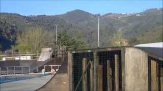 playng with mini mega ramp