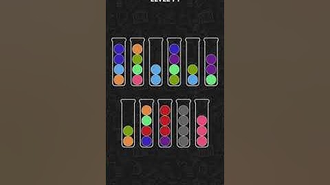 Ball Sort Puzzle   level 74 1 !!! Mobile Cell Phone Game Walkthrough Android / Apple