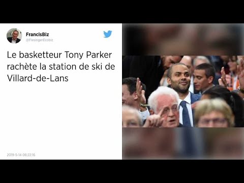 Le basketteur Tony Parker rachète deux stations de ski en Isère