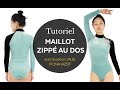 Comment coudre un maillot zipp au dos patron jalie fiona 4237