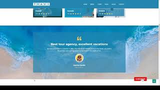 Travi - Tour Guide And Excursions HTML Template travel agency tours