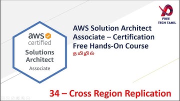 34 - AWS S3 Cross Region Replication | Aws S3 Bucket Cross Region Replication | AWS in Tamil