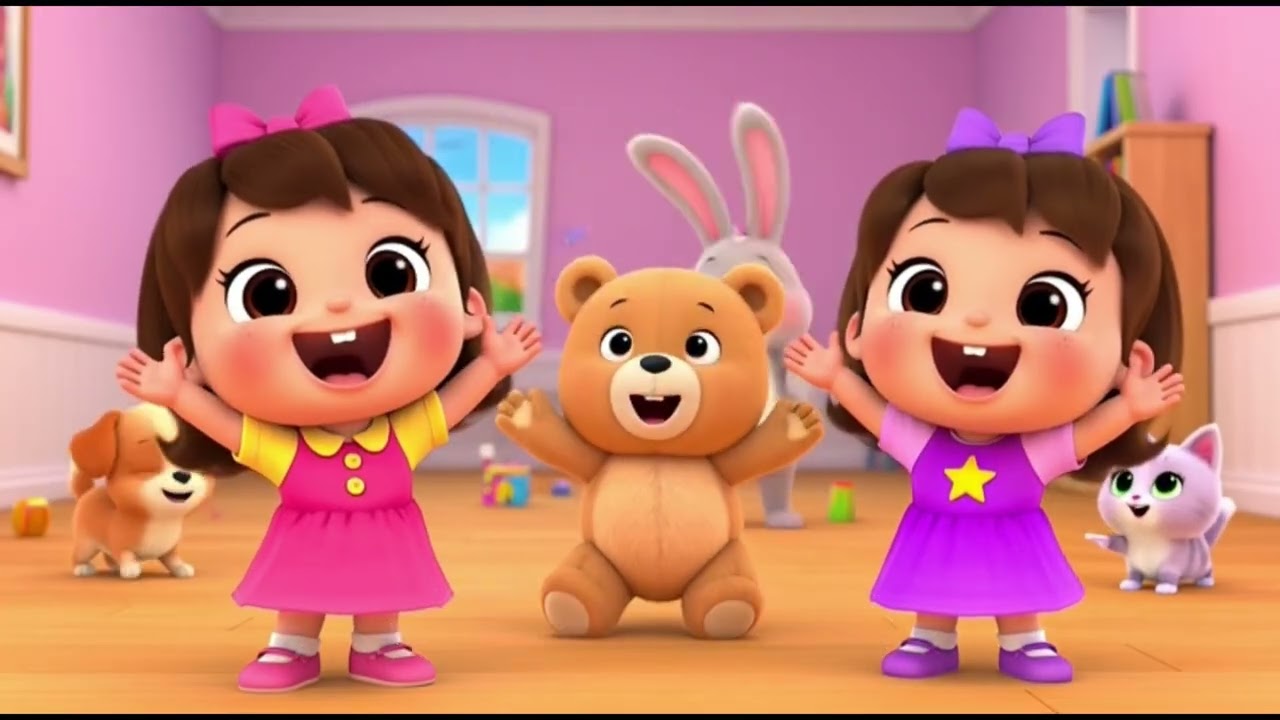 🎵 ABC Song for Kids | ABC Fun Time 🧸 | Learn Letters A–Z with Luna, Mila & Toby the Bear