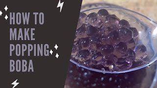 DIY POPPING BOBA * RELAXING ASMR