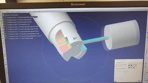 1 in Insert Holder End Mill Machining Simulation - CATIA Advanced Machining Simulation