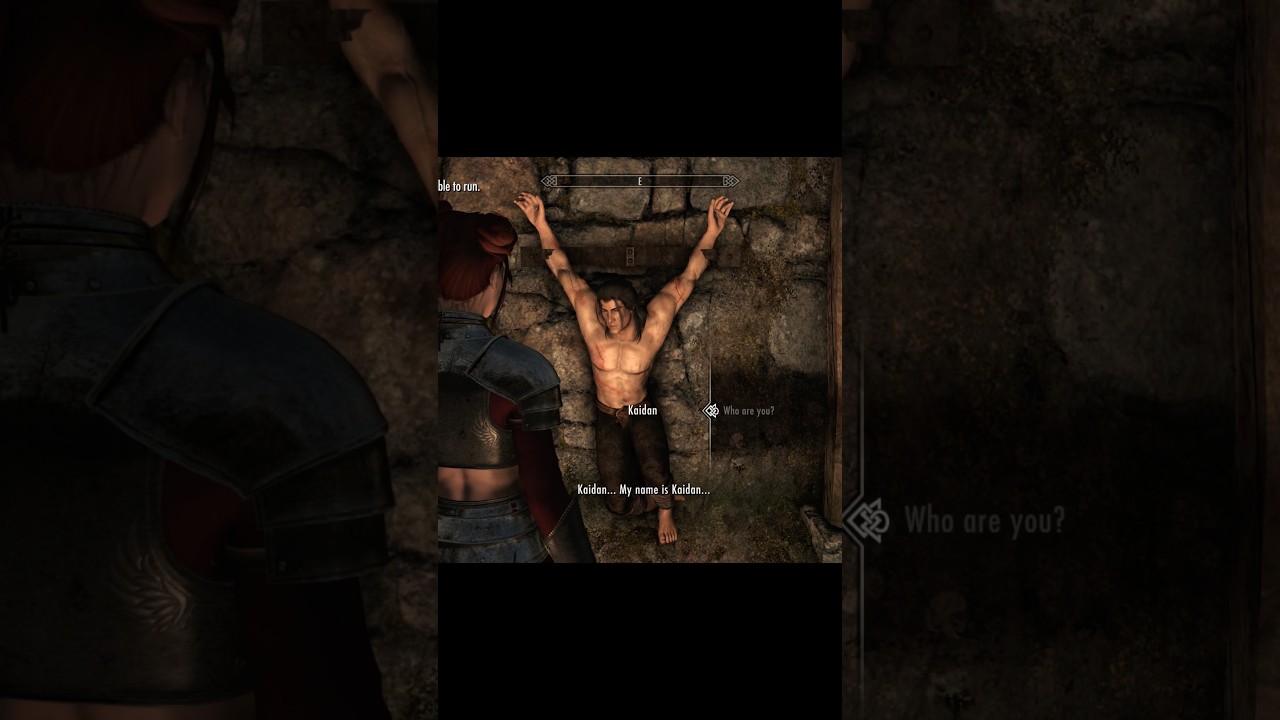 My name is Kaidan #skyrim #skyrimanniversaryedition #skyrimspecialedition #gamingshorts