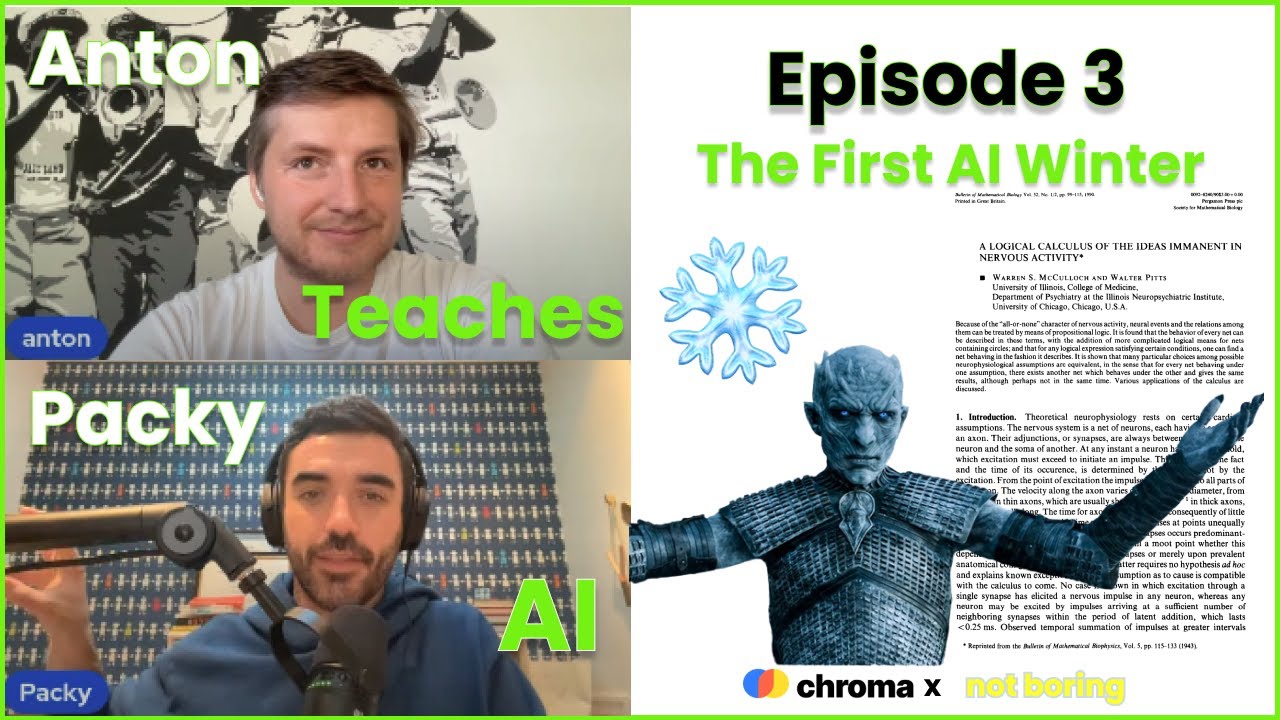 Anton Teaches Packy AI | E3 | The First AI Winter - YouTube