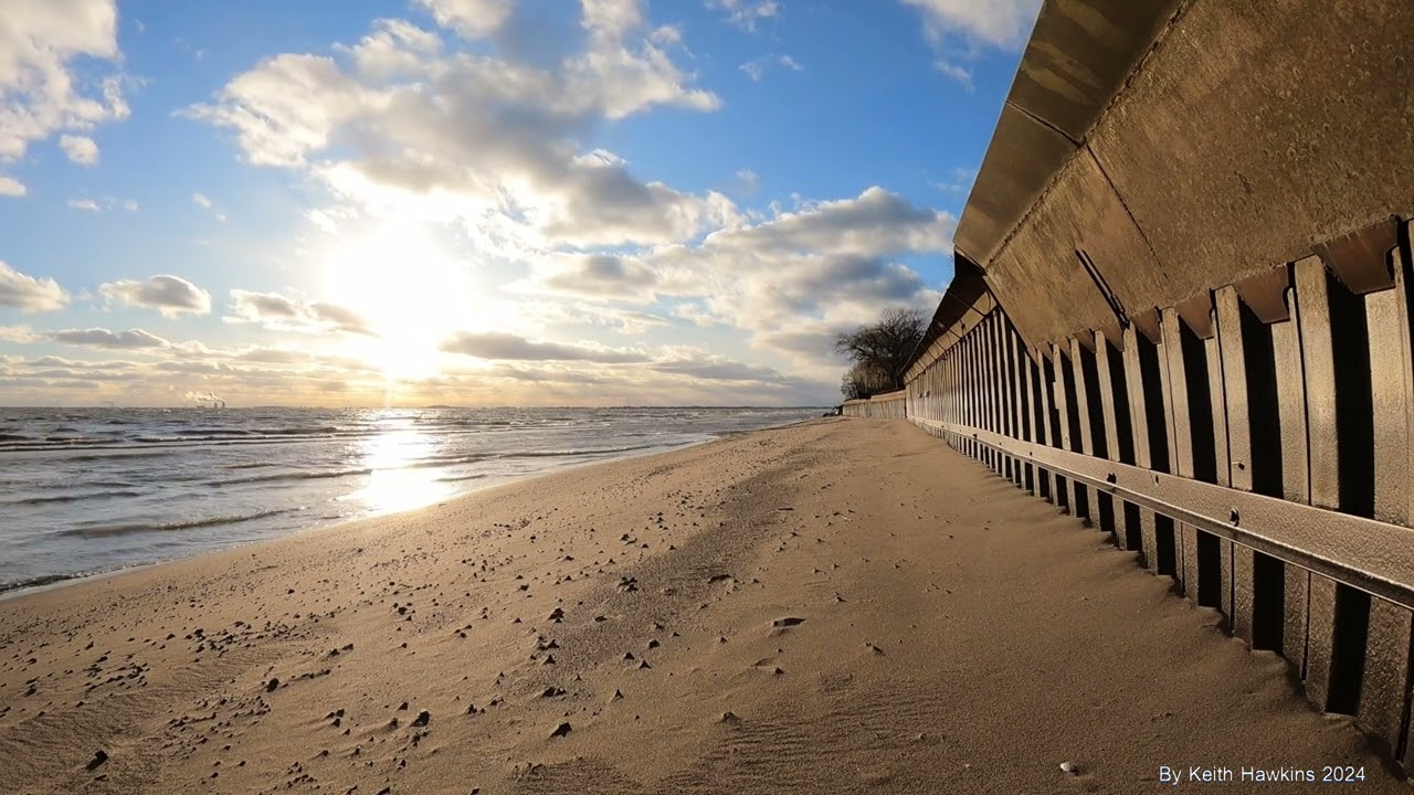 Sunset over Lake Erie 2025