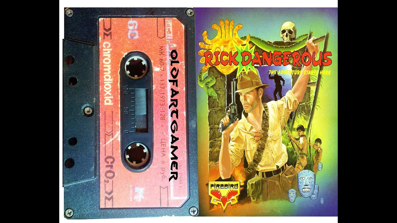 Обзор и прохождение игры  Rick Dangerous на ZX Spectrum