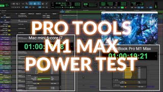 Pro Tools Tested On Post-Production Session On Apple M1 Max