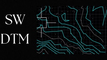 How to Draw Contour Map in SW DTM #swdtm