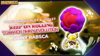 Keep On Rolling Towards Shiny Evolution! | Shiny Rabsca Reaction in Pokémon Violet