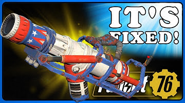 Fallout 76: Biggest Changes and Fixes from Yesterday Patch. Broadsider is amazing again.