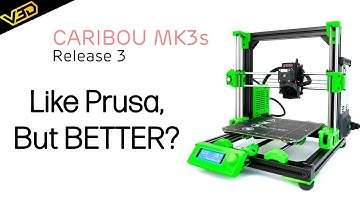 Caribou 320 MK3s [Part 3] - Unboxing, Assembly, First Print