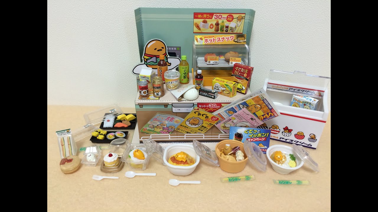 リーメント ぐでたま - RE-MENT Gude Tama Collection Gudetama Convenience store