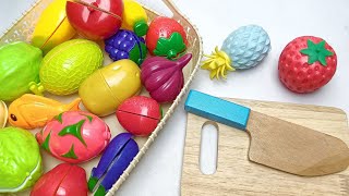 Satisfying Video ASMR | How to Cutting Fruits and Vegetables | Squishy | Fish 🐠 Strawberry 🍓  🍆