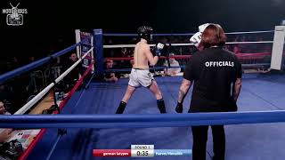 GERMAN LATYPOV VS HARVEY MEREDITH | Atomweight Cadet Rules Muay Thai Bout | FS10 | Feb 7th 2026