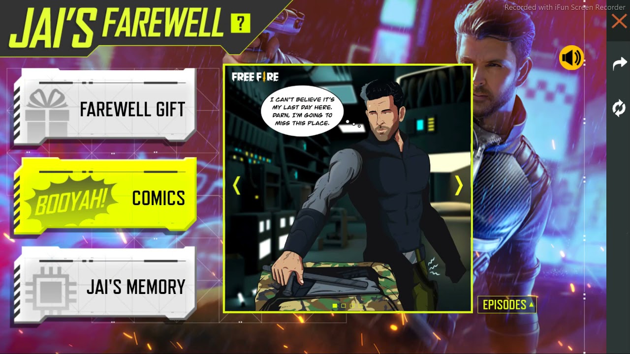 FREE FIRE JOIN JAI'S FAREWELL PARTY! 19-25 JULY 2021