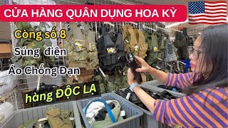 Hai Lúa Kelly Lần Đầu Đi Mua Đồ ở Cửa Hàng Quân Dụng Mỹ | Army Surplus