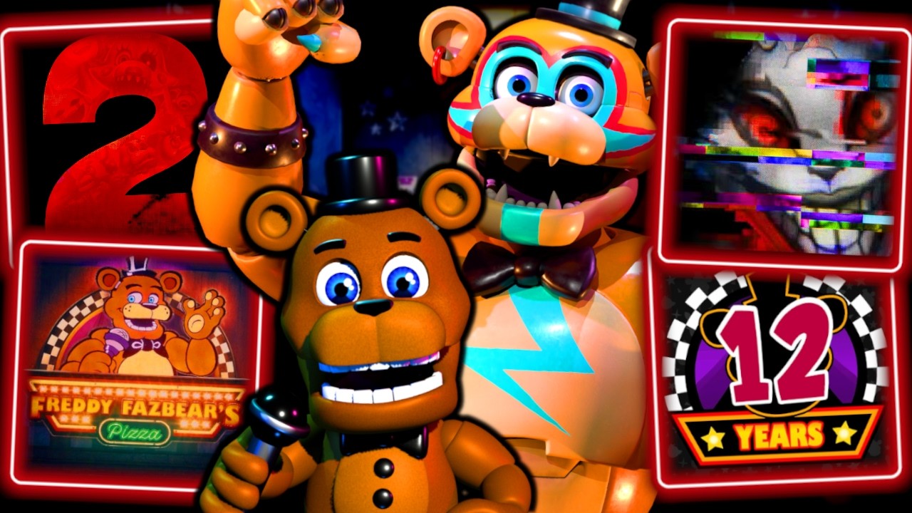Thumbnail for SCOTT REVEALS FNAF WORLD 2, SECURITY BREACH 2, AND REAL LIFE PIZZERIA!