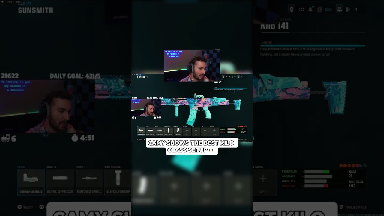 Camy shows the BEST Kilo Class Setup for Rebirth Island 👀 