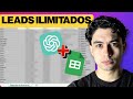 Como obtener LEADS GRATIS Ilimitados usando CHAT-GPT (nuevo método)