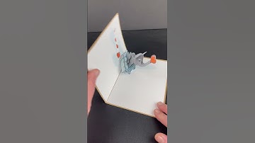 Love Elephant Pop-Up Card #valentinesday #popupcard #elephant