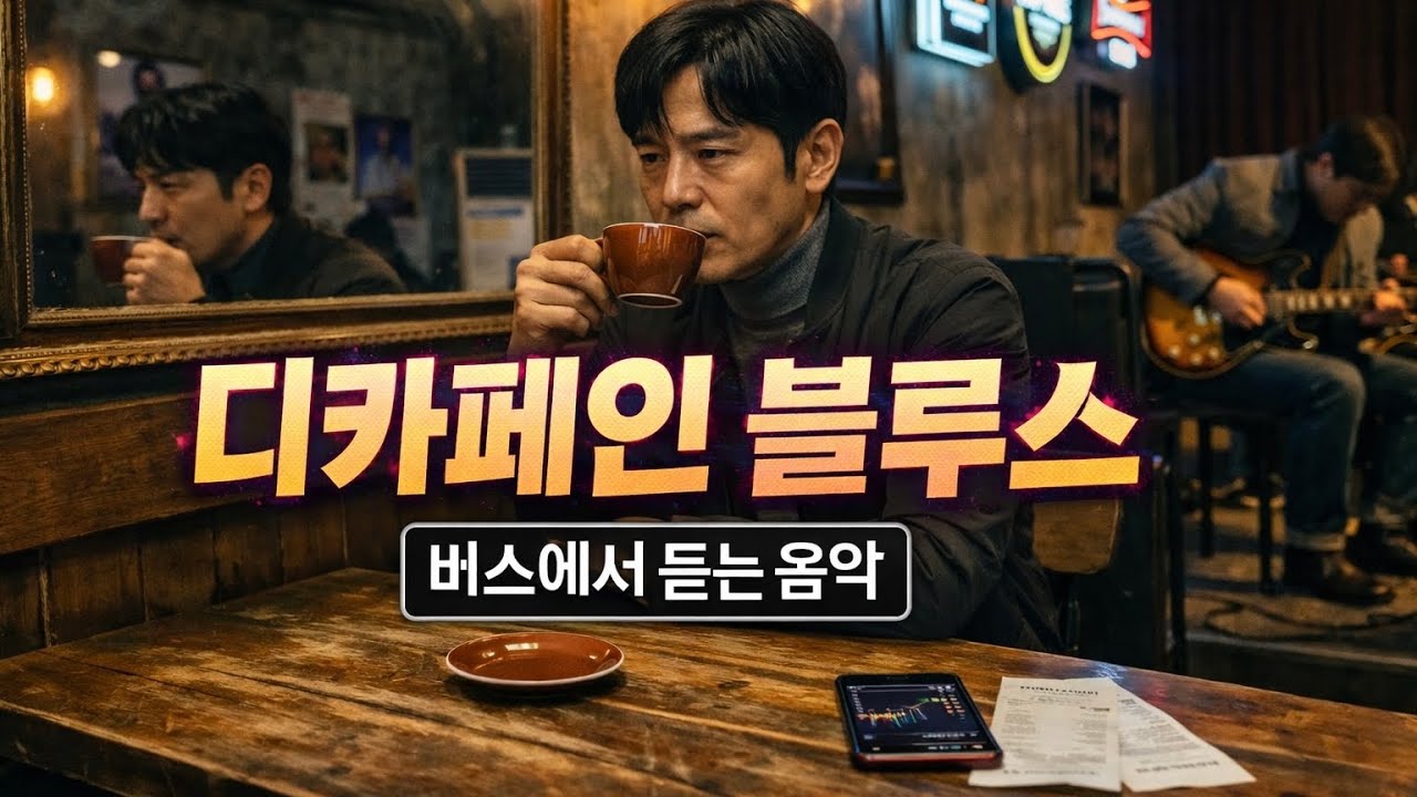 디카페인 블루스 - 루크 | 한국 블루스록, 중년 감성 음악 