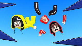 Yuta, Mio Dan Baby Celine Melakukan Lompat Dari Gunung Untuk Mendapatkan Banyak Uang || ROBLOX