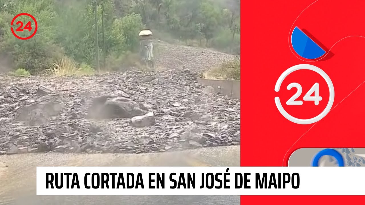 Onemi llama a evacuar preventivamente San Alfonso y El Melocotón por riesgo de aluvión | 24 Horas