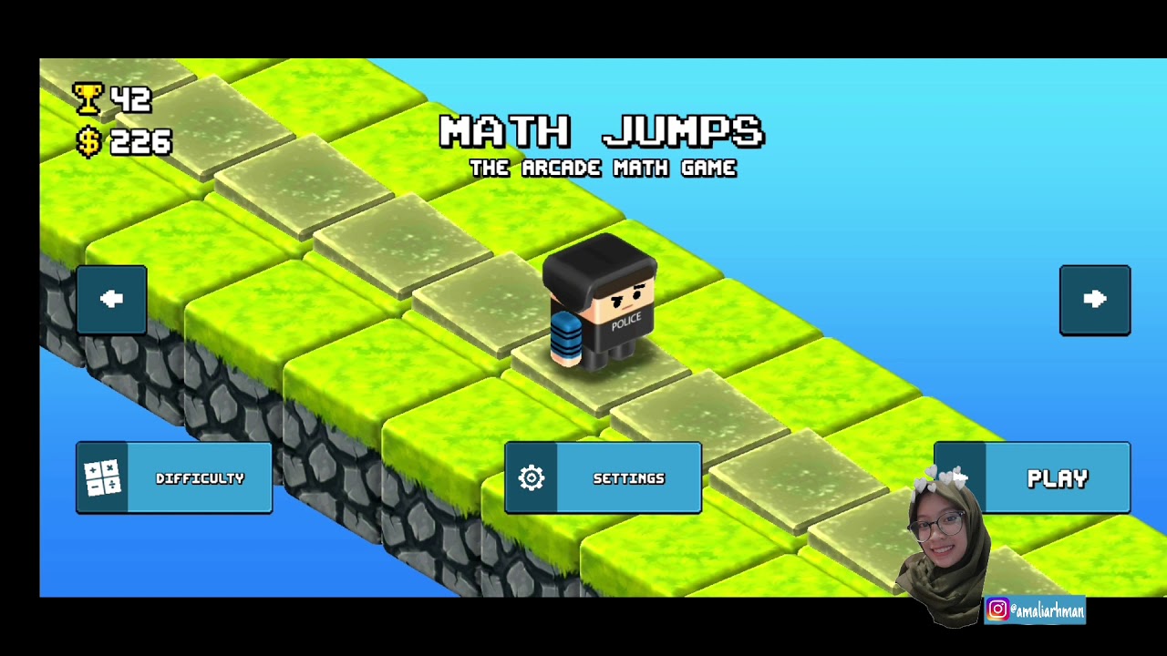 Penggunaan Aplikasi Permainan Matematika Math Jumps Math Games