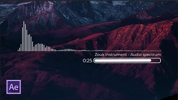 After Effects Tutorial: Audio Spectrum Effect in After Effects - No Plugin