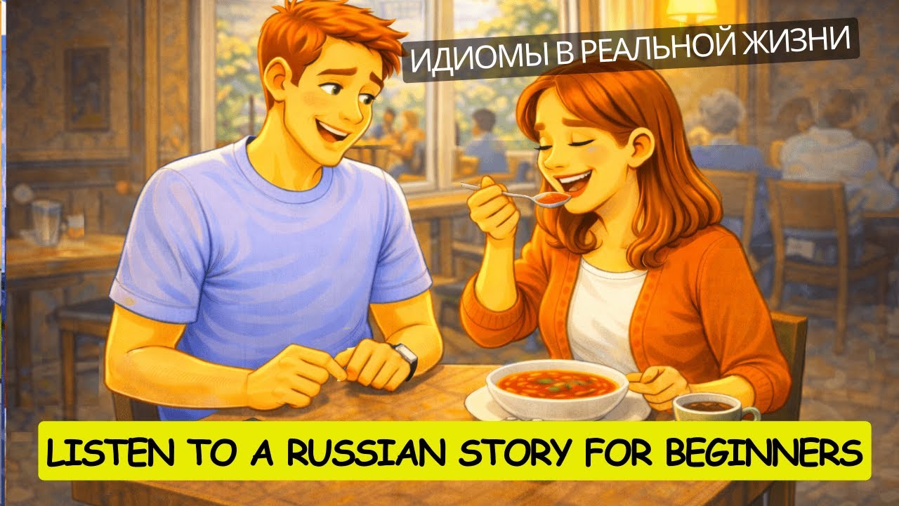 Russian Listening Practice | Russian Idioms in Real Life (Slow Russian A1)