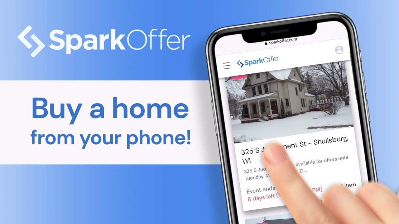 Bidders Advantage  powered by  SparkOffer- Buy a home online