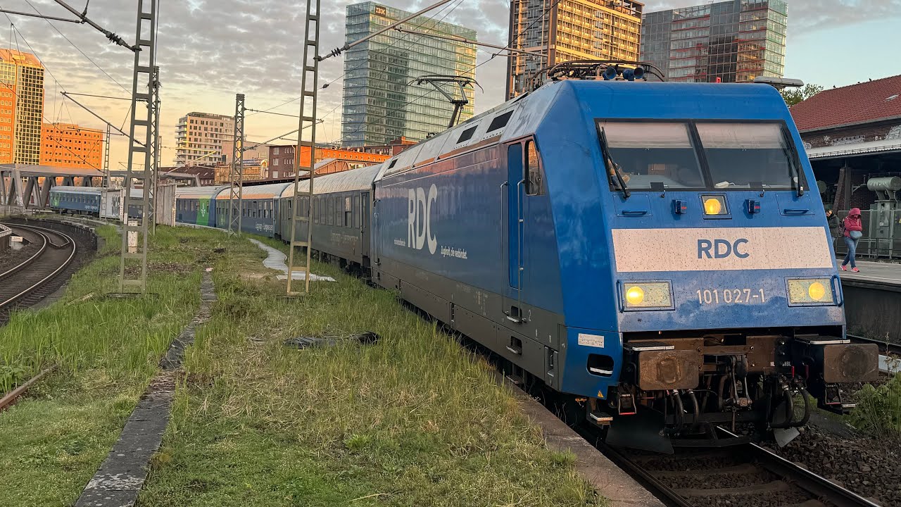 Führerstandsmitfahrt von ALA nach Hamburg Hbf mit Lokumlauf Bereitstellung des EN 346 nach Stockholm