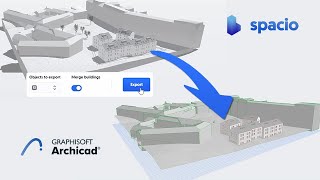 Spacio IFC export to Archicad