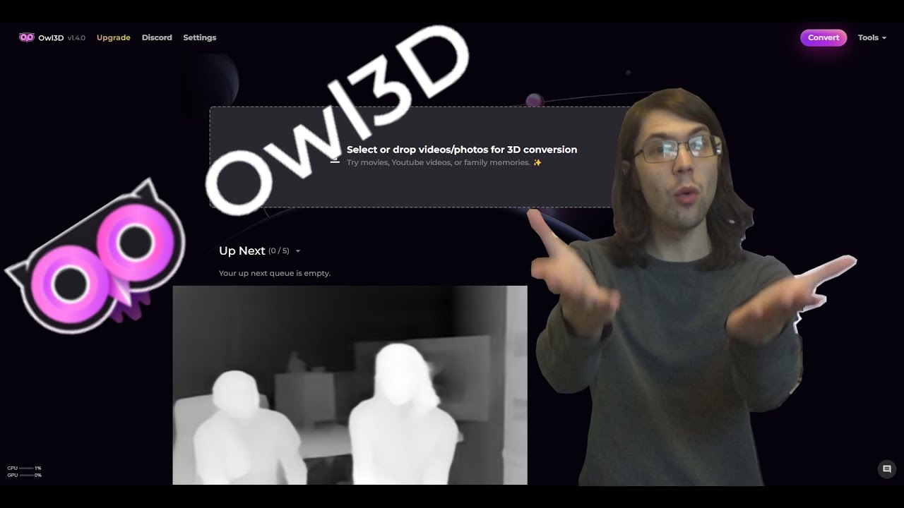 Owl3D - AI 2D - 3D Conversions 3D