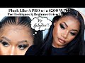 Pluck Like A Pro w/ A $200 Wig!! Ft. Eayon Hair | NO BABYHAIR NEEDED | Laurasia Andrea Plucking