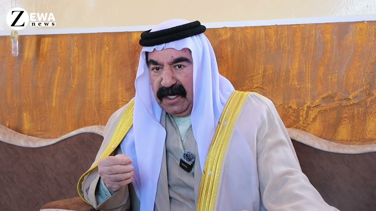 رئيس عشيرة #القيران، خدر حجي ميرزا، يدعو المجتمع الإيزيدي إلى التكاتف في ظل التطورات الأخيرة