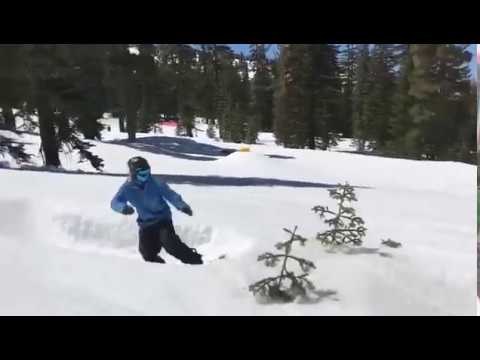 Northstar tahoe rail , pot hole ,pot hole ,to rail