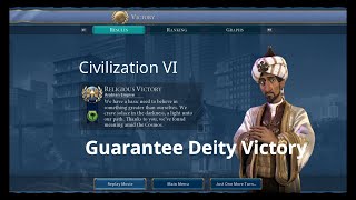 God Like Trophy Guide  Guarantee win for deity difficulty - Civilization 6