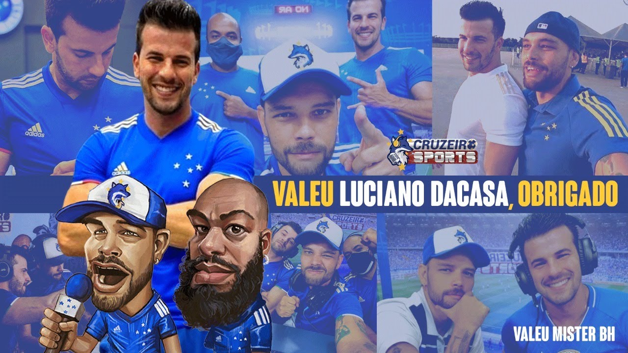 💙 VALEU LUCIANO DACASA, OBRIGADO POR TUDO NA CRUZEIRO SPORTS MISTER BH