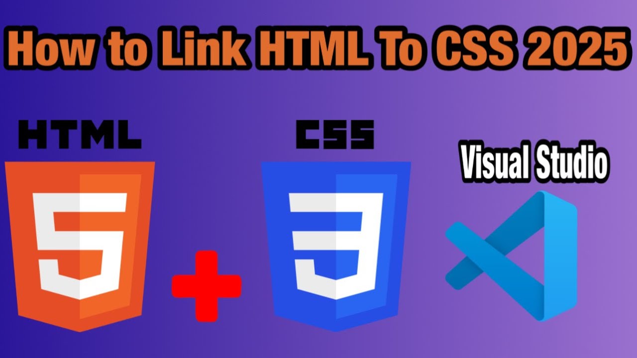 How to Link HTML To CSS in Visual Studio 2025 Very Easy - YouTube
