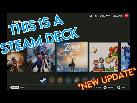 Steam Deck - Switch Theme Demo *UPDATE*