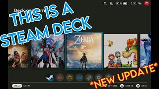 Steam Deck - Switch Theme Demo *UPDATE*